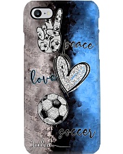 Peace - love - Soccer Julio's phonecase Phone Case i-phone-7-case