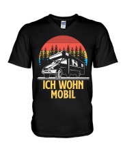 Ich Wohn Mobil V-Neck T-Shirt thumbnail