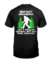 Bigfoot Grandpa - backside Classic T-Shirt thumbnail