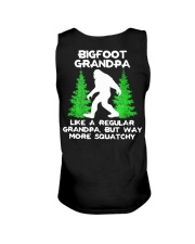 Bigfoot Grandpa - backside Unisex Tank thumbnail