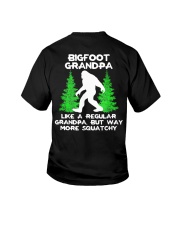Bigfoot Grandpa - backside Youth T-Shirt thumbnail