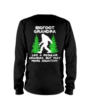 Bigfoot Grandpa - backside Long Sleeve Tee thumbnail