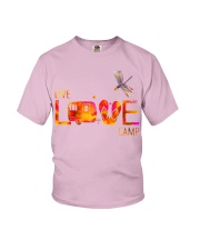 Camping live and love Youth T-Shirt thumbnail