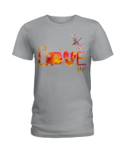 Camping live and love Ladies T-Shirt thumbnail