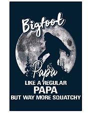 Mens Bigfoot Papa - Poster 11x17 Poster front