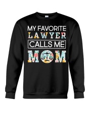 Lawyer Calls Me Mom Crewneck Sweatshirt thumbnail