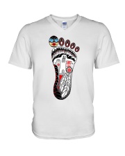 Tribal Bigfoot V-Neck T-Shirt thumbnail