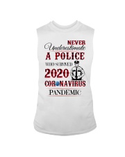 Never underestimate a police Sleeveless Tee thumbnail