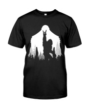 Bigfoot Rock and Roll mug Classic T-Shirt thumbnail