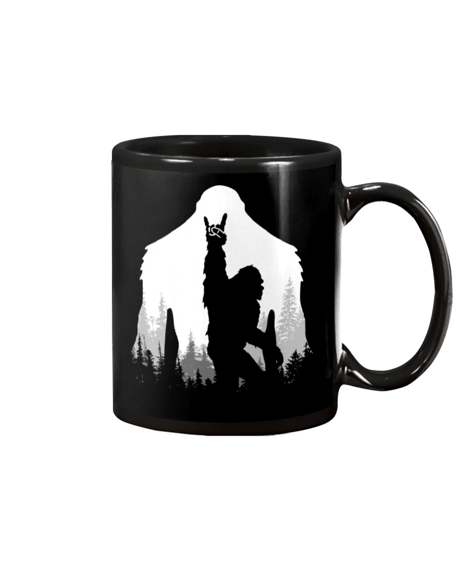 Bigfoot Rock and Roll mug Mug