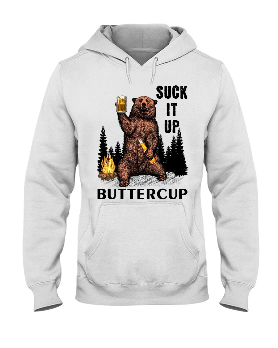 Suck It Up Buttercup - Go Camping Hooded Sweatshirt