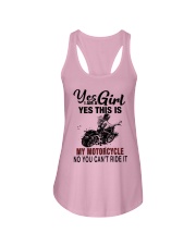 Yes I'm a Girl This is my Motorcycle 9997 Ladies Flowy Tank thumbnail