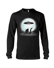 Bigfoot UFO Under The Moon Long Sleeve Tee thumbnail