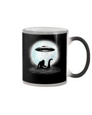 Bigfoot UFO Under The Moon Color Changing Mug thumbnail