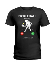 PICKLEBALL is calling women pt Ladies T-Shirt thumbnail