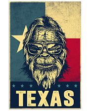 Bigfoot Texas flag 24x36 Poster front