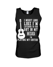 guitar in my head Unisex Tank thumbnail