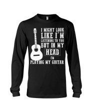 guitar in my head Long Sleeve Tee thumbnail