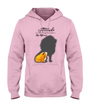 Attitude is a little thing making a big difference Hooded Sweatshirt front