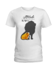 Attitude is a little thing making a big difference Ladies T-Shirt thumbnail