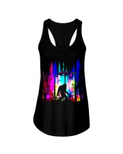 Bigfoot Forest UFO Ladies Flowy Tank thumbnail