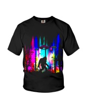 Bigfoot Forest UFO Youth T-Shirt thumbnail