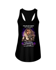 Con tres lados-Mayo-Mujer Ladies Flowy Tank front