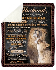 Special gift for Husband Sherpa Fleece Blanket - 50" x 60" front