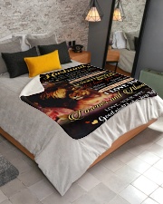 Special gift for Husband Sherpa Fleece Blanket - 50" x 60" aos-sherpa-fleece-blanket-lifestyle-front-02