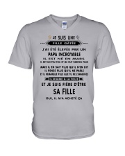 Papa Incroyable-Mars V-Neck T-Shirt tile