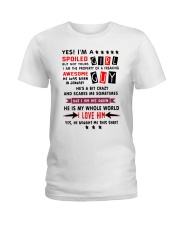 Spoiled Girl-January-Man Ladies T-Shirt front