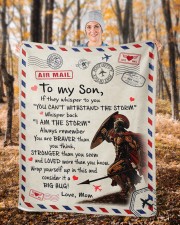 Special blanket for Son Sherpa Fleece Blanket - 50" x 60" aos-sherpa-fleece-blanket-50x60-lifestyle-front-13c