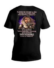 Tormenta-Noviembre-Mujer V-Neck T-Shirt tile