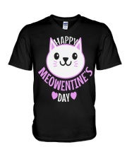 Happy day V-Neck T-Shirt tile