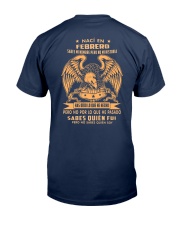 Historia-Febrero-Hombre Classic T-Shirt back