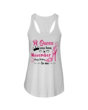 A Queen-November-Girl Ladies Flowy Tank tile