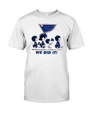 Peanuts St Louis Blues We Did It Shirt Premium Fit Mens Tee thumbnail