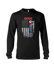 American Flag Kansas City Club Shirt Long Sleeve Tee thumbnail