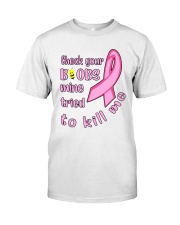 Check Your Boobs Mine Tried To Kill Me Shirt Premium Fit Mens Tee thumbnail