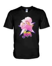 Outrageous Singer Jem Shirt V-Neck T-Shirt thumbnail