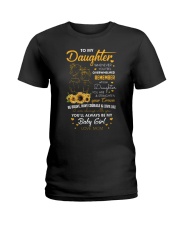 My Daughter Whenever You Feel Overwhelmed Shirt Ladies T-Shirt thumbnail