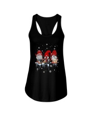 Christmas Quilting Three Gnomes Shirt Ladies Flowy Tank thumbnail