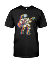 Bass Player Musician Astronaut Shirt Premium Fit Mens Tee thumbnail