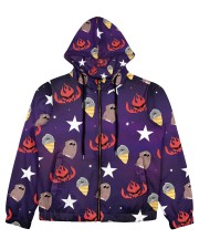 All The Lights In The Sky Are Stars Women's All Over Print Full Zip Hoodie front
