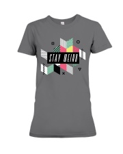 Stay Weird Premium Fit Ladies Tee thumbnail
