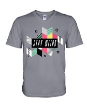 Stay Weird V-Neck T-Shirt thumbnail