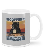 COFFEE BECAUSE MURDER IS WRONG Mugs tile