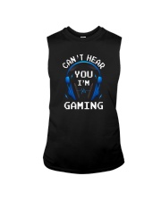 Can't Hear You I'm Gaming Sleeveless Tee tile