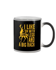 LONG LEGS AND A BIG RACK HUNTING Color Changing Mug tile