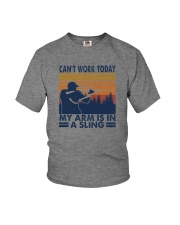 MY ARM IS IN A SLING Youth T-Shirt tile